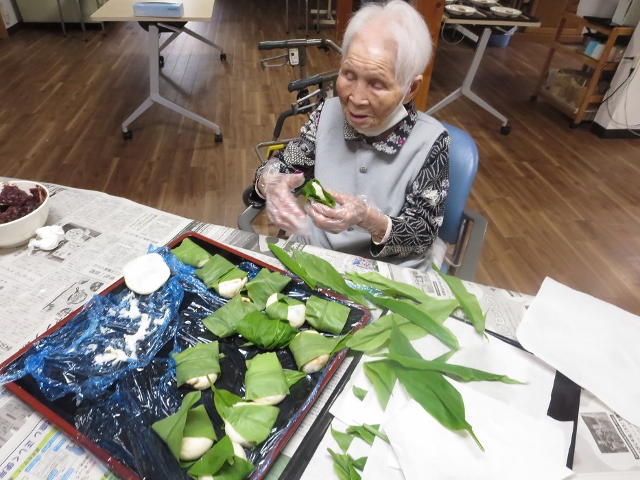 写真：手芸クラブの様子